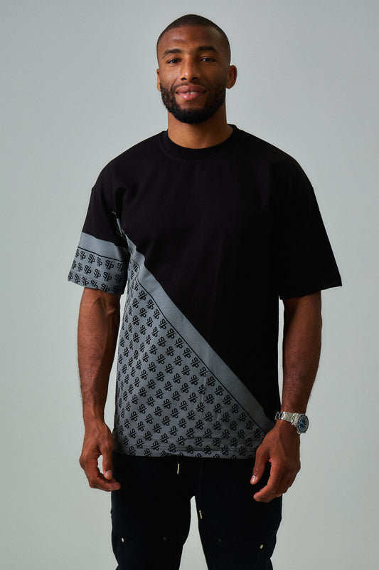 T-SHIRT SILVER SP - Noir