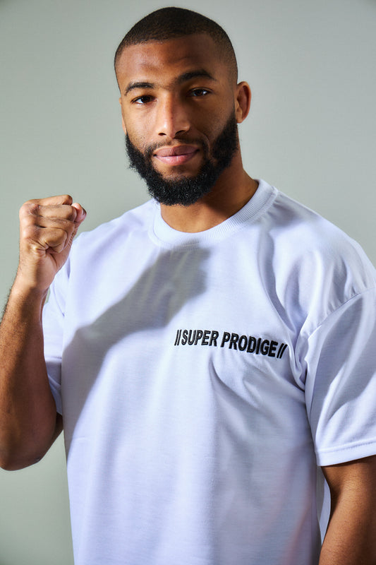 T-SHIRT SUPER PRODIGE BRODÉ - Blanc