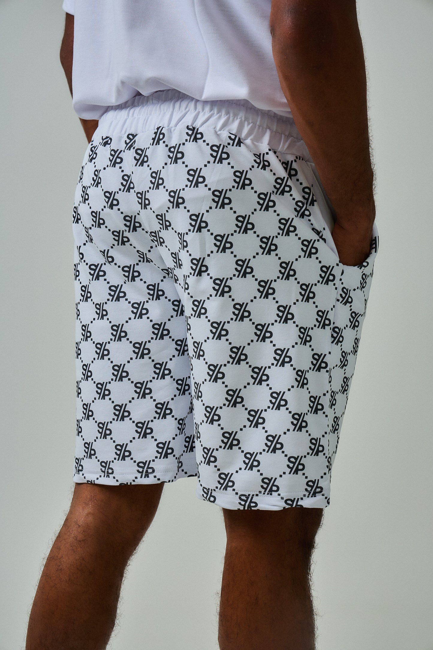 SHORT MONOGRAMME SP - Blanc