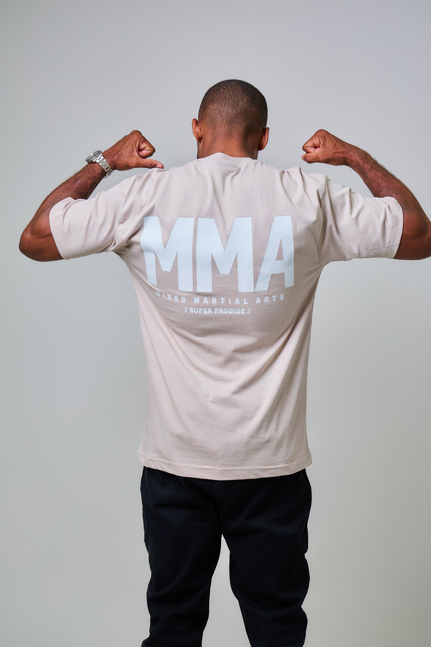 T-SHIRT MMA - Beige