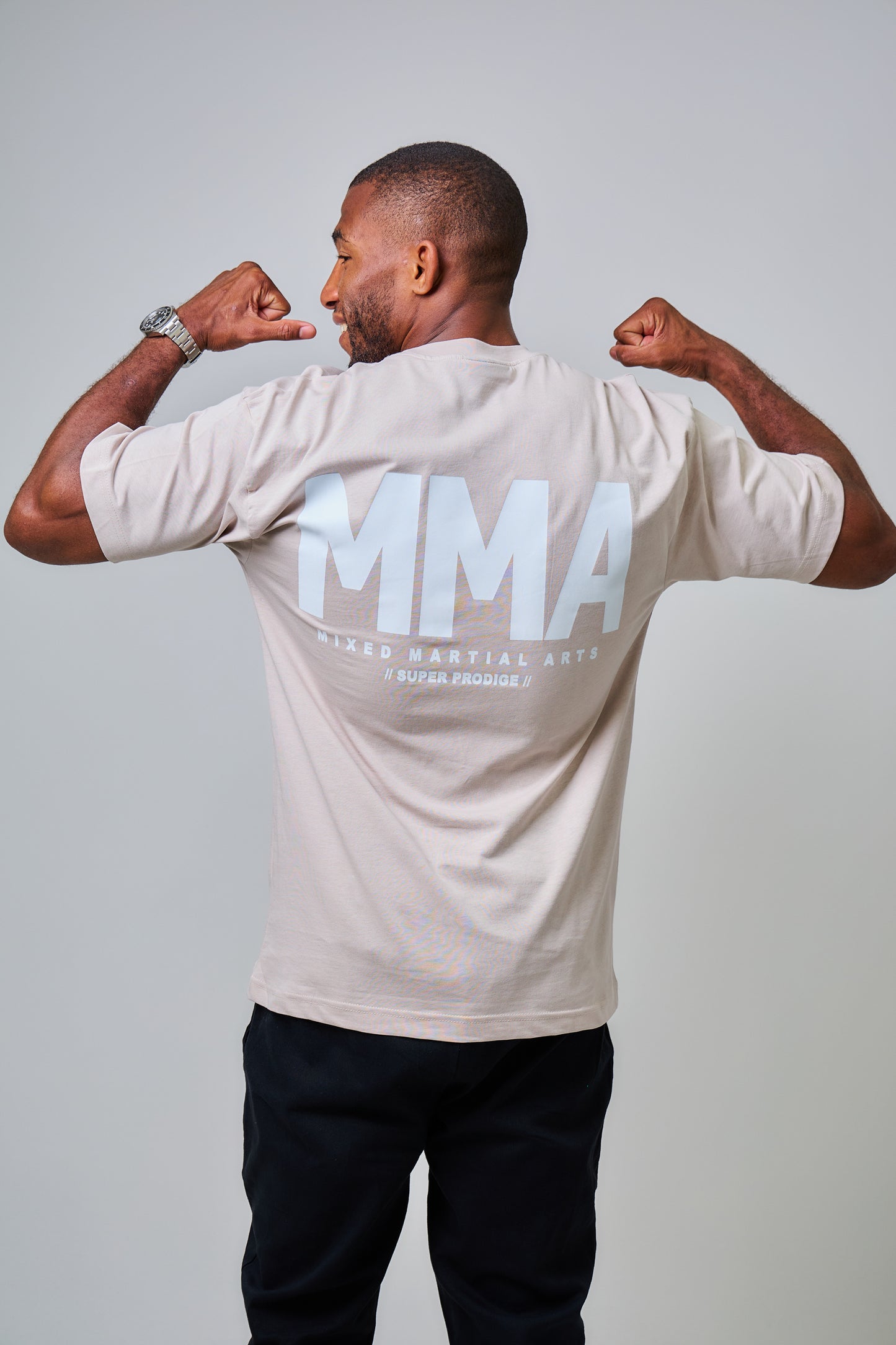 T-SHIRT MMA - Beige