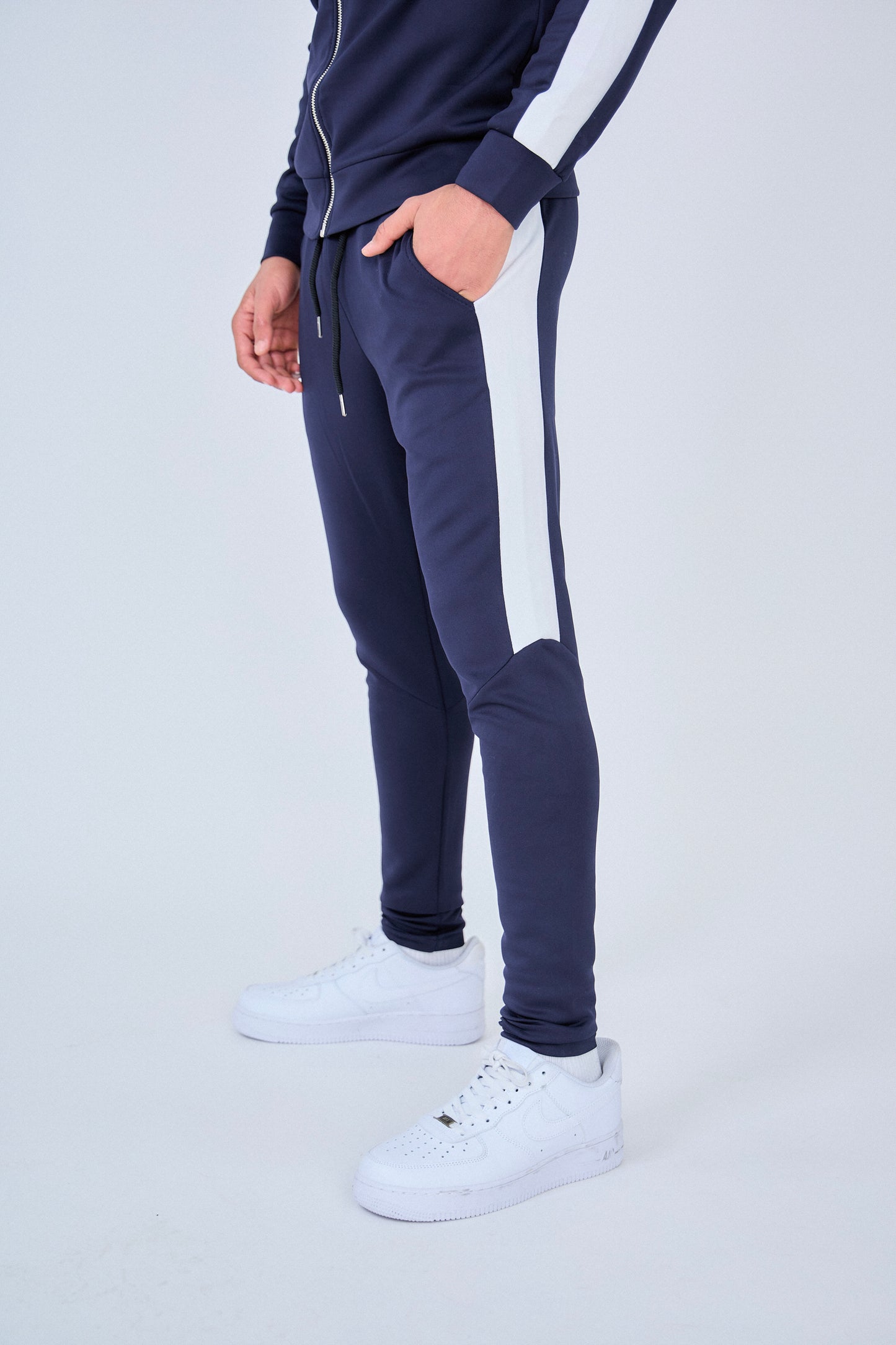 ENSEMBLE - TRAINING -  VESTE ET PANTALON - Bleu