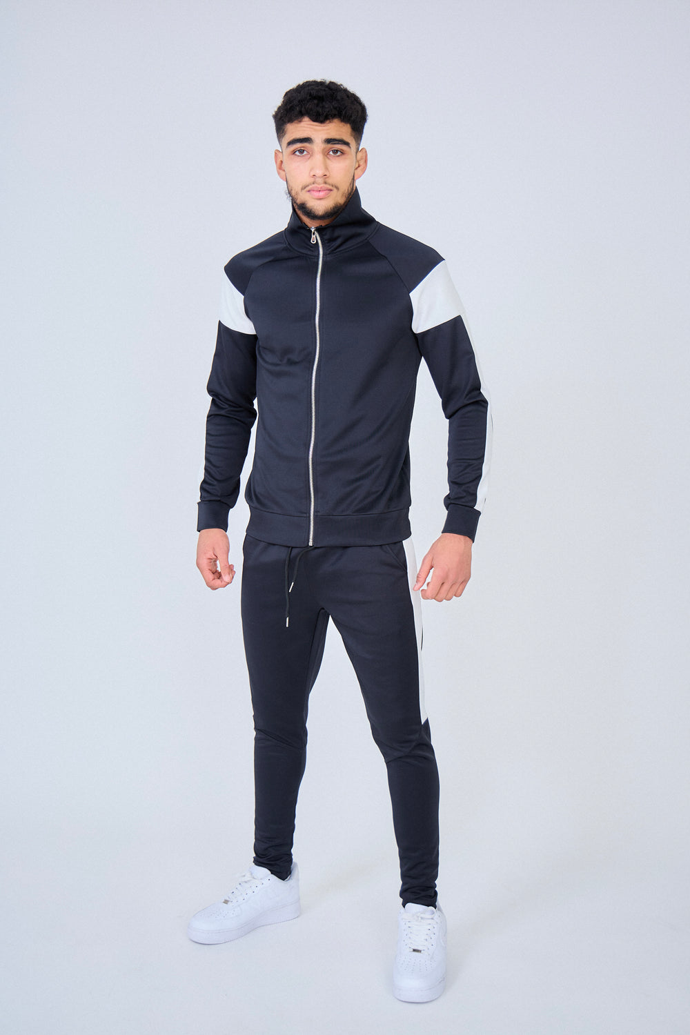 ENSEMBLE - TRAINING -  VESTE ET PANTALON - Noir