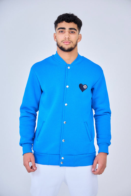 Bombers Heart SUPER PRODIGE Brodé - Blue