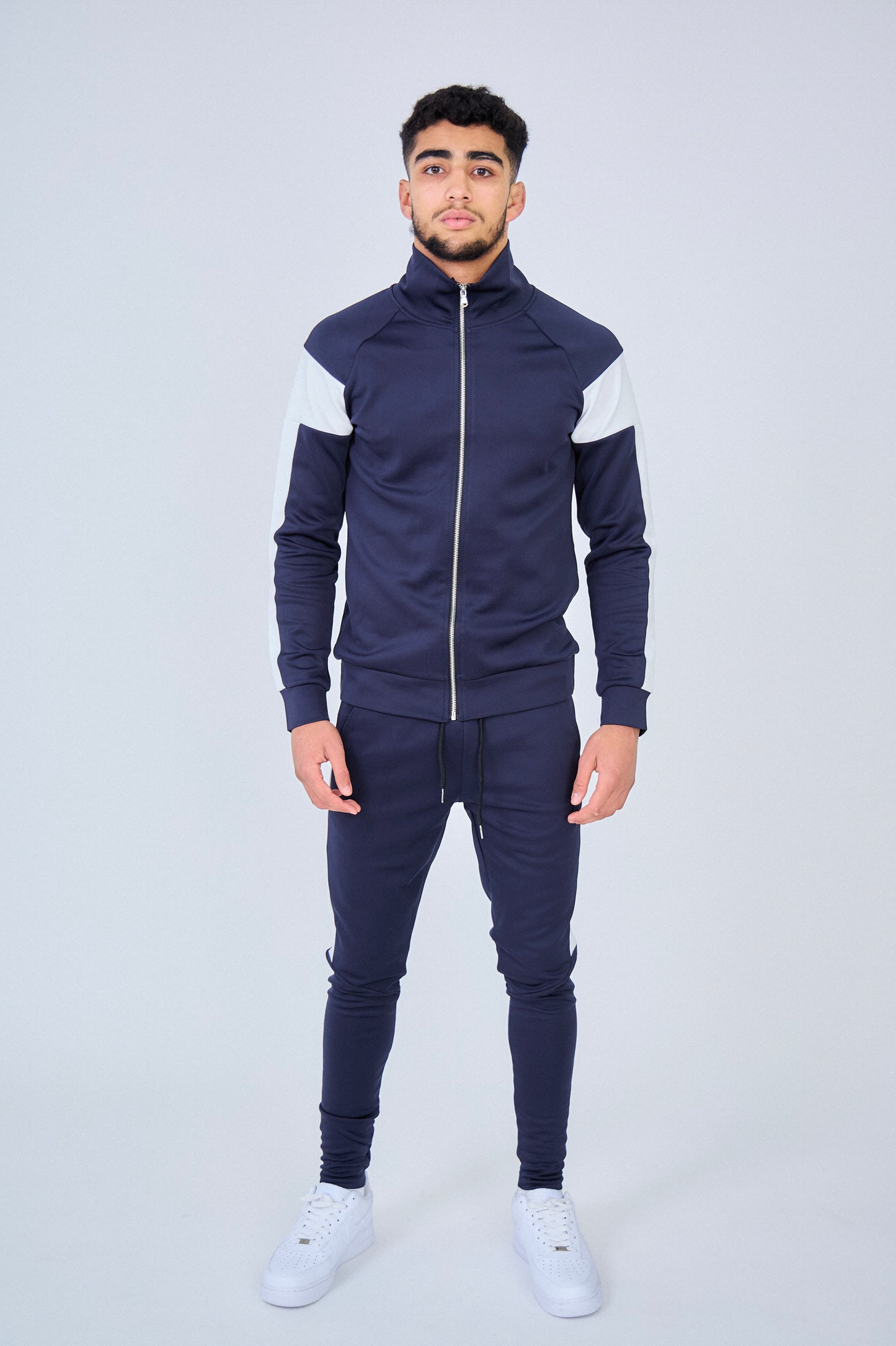 ENSEMBLE - TRAINING -  VESTE ET PANTALON - Bleu